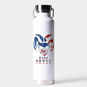 Botella De Agua Ultra Maga Calavera  