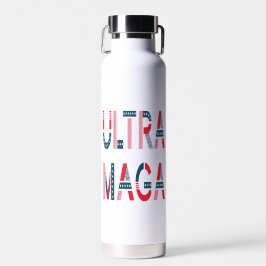 Botella De Agua Ultra MAGA Trump Patriótico Republicano Conservado