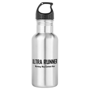 Botella De Agua Ultra Runner, Advertencia Puede Contener Tuercas