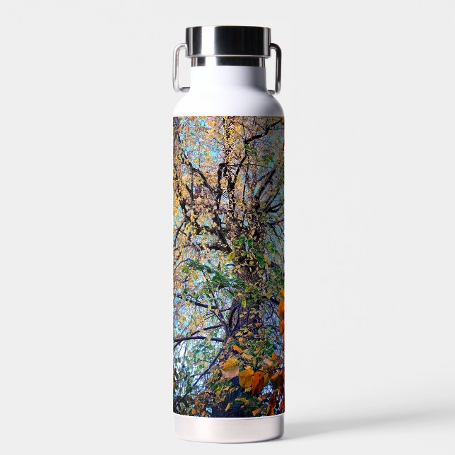 Botella De Agua Un cambio en las hojas (Delantero)