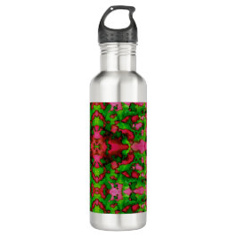 Botella De Agua Un estudio en rosa y verde