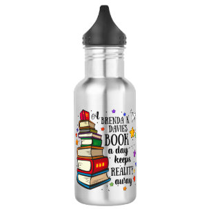 Botella De Agua Un libro de Brenda K Davies a día mantiene la real
