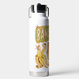 Botella De Agua Un plátano/Ilustracion de banana