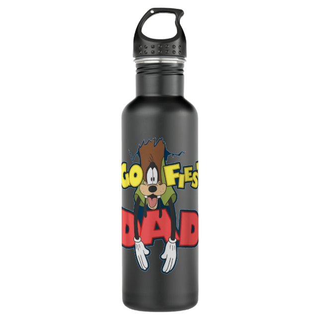 Botella De Agua Un retrato de papá Goofiest de película chistosa (Anverso)