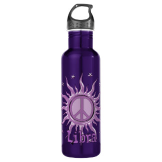 Botella De Agua Un sol de paz libra