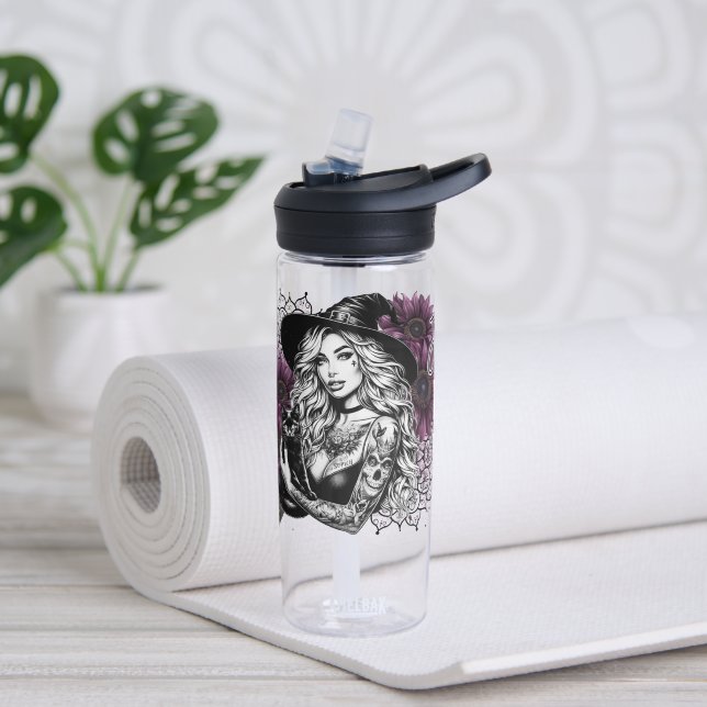 Botella De Agua Una Bruja (Yoga)