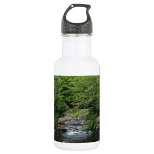 Botella De Agua Una cascada miniatura