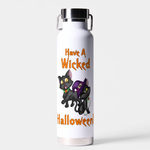 Botella De Agua Una Halloween Malvada