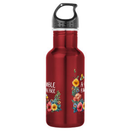 Botella De Agua Una Humilde Abeja Bombón 