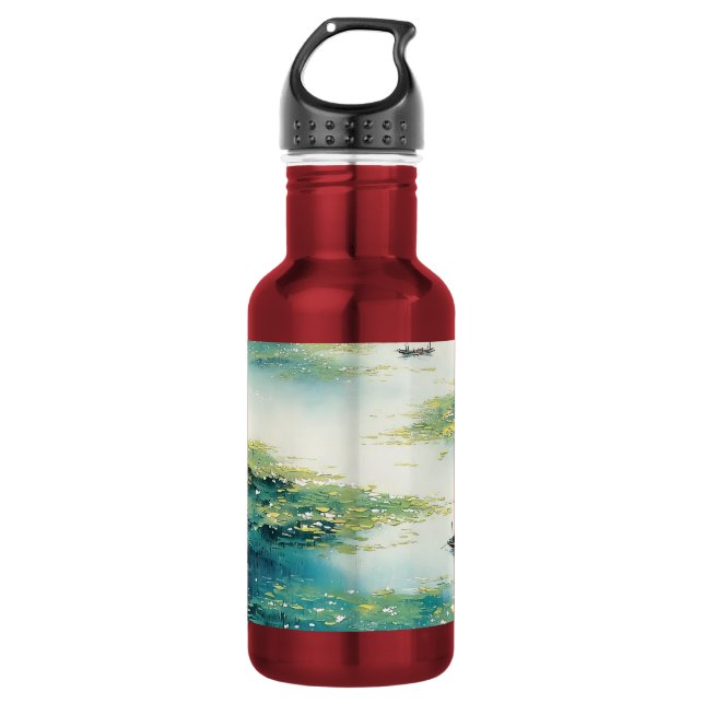 Botella De Agua Una melodía refrescante 013 (Anverso)