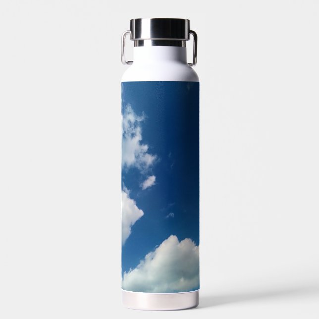 Botella De Agua Una suavidad en las nubes (Delantero)