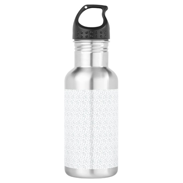 Botella De Agua Una superficie completamente blanca e incansable l (Anverso)