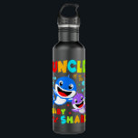 Botella De Agua Uncle Shark Uncle Shark Tees Shirt Family Mother's<br><div class="desc">Uncle Shark Uncle Shark Tees Shirt Family Mother's Day</div>