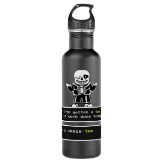 Botella De Agua Undertale Sans