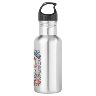 Botella De Agua Unicorn Salva un Caballo Monta un Unicornio Imprim
