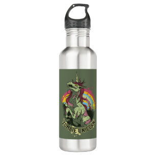 Botella De Agua Unicorn zombie