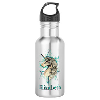 Botella De Agua Unicornio