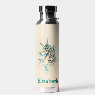 Botella De Agua Unicornio