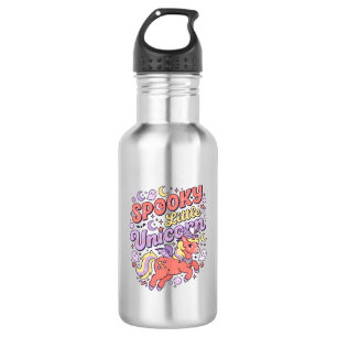 Botella De Agua Unicornio Espeluznante Unicornio Pequeño Caprichos