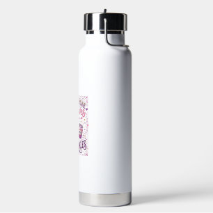 Botella De Agua Unicornio No Todos Merecen Mis Brillos Elegantes