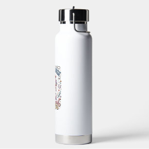 Botella De Agua Unicornio Salva un Caballo Monta un Unicornio Impr