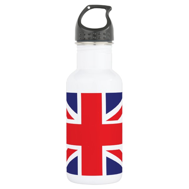 Botella De Agua Union Jack de Gran Bretaña (Anverso)