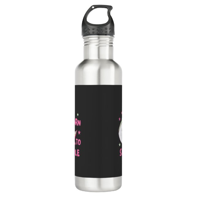 Botella De Agua Unisex Born to Sparkle (Anverso)