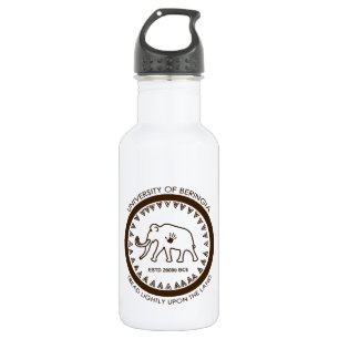 Botella De Agua Universidad de Beringia Mammoth