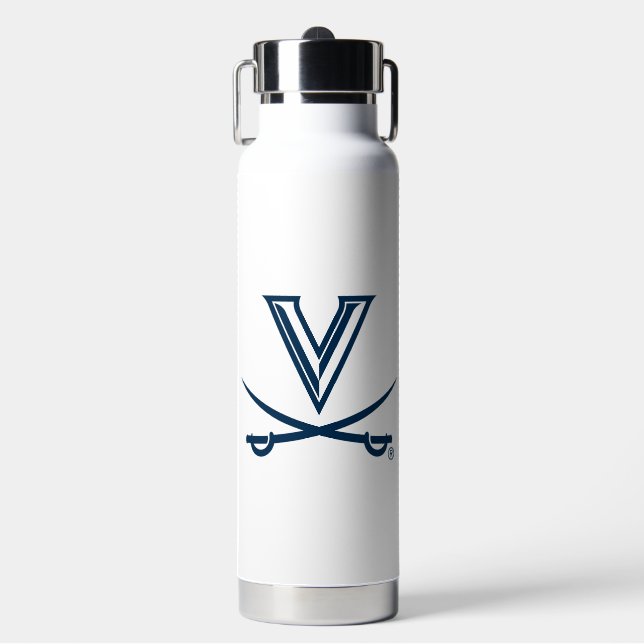 Botella De Agua Universidad de Virginia Sabre (Frente)