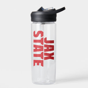 Botella De Agua Universidad Estatal de Jacksonville JAX STATE Rojo