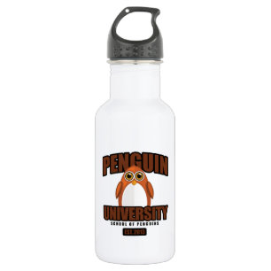 Botella De Agua Universidad Penguin - Brown