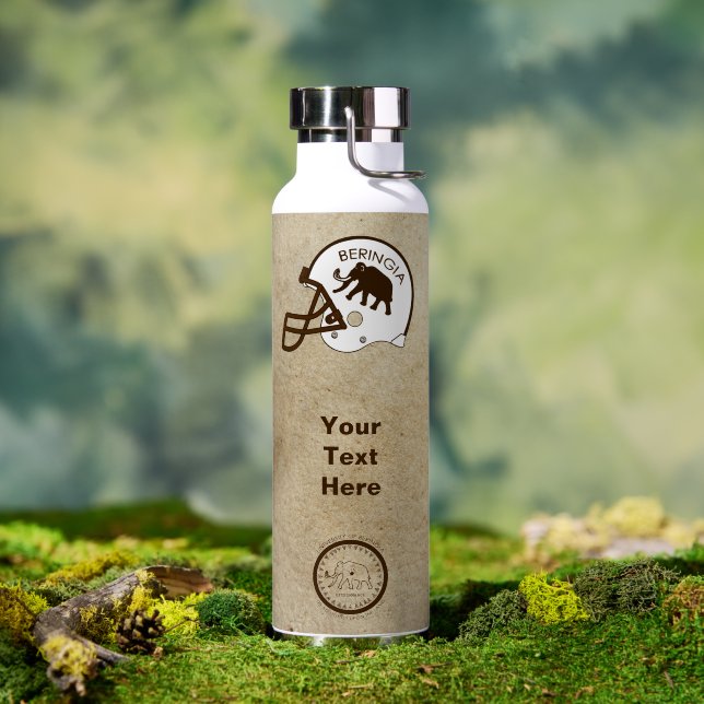 Botella De Agua University of Beringia Football (Al aire libre (girado))