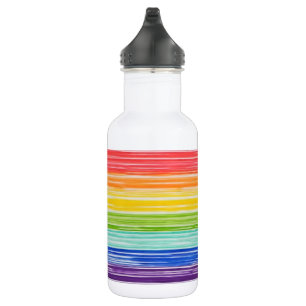 Botella De Agua Untids rainbow strips