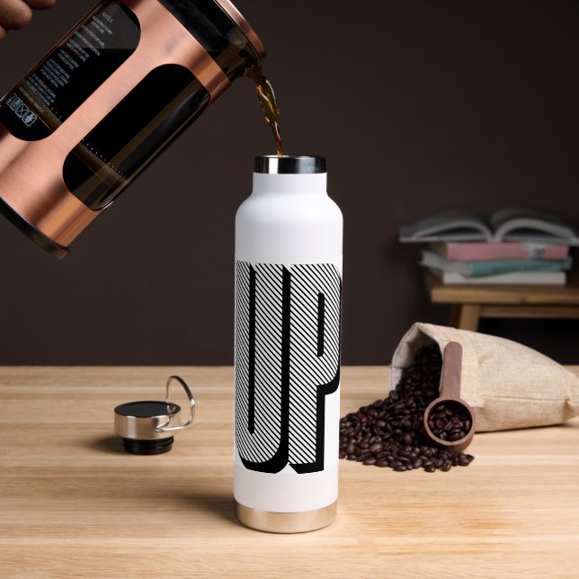 Botella De Agua UP Water Bottle (Café (girado))