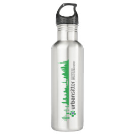 Botella De Agua UrbanSitter SF (24 onzas), acero inoxidable