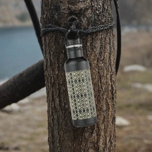 Botella De Agua Ursidae blanco hexa moderna