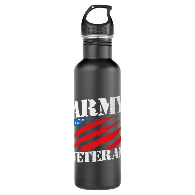 Botella De Agua US Veteran Army veteran 164 (Anverso)
