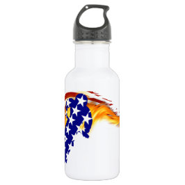Botella De Agua USA Patriotic BMX / DIRT BIKING