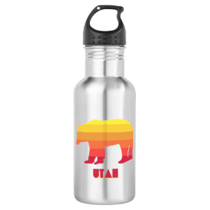 Botella De Agua Utah Bear