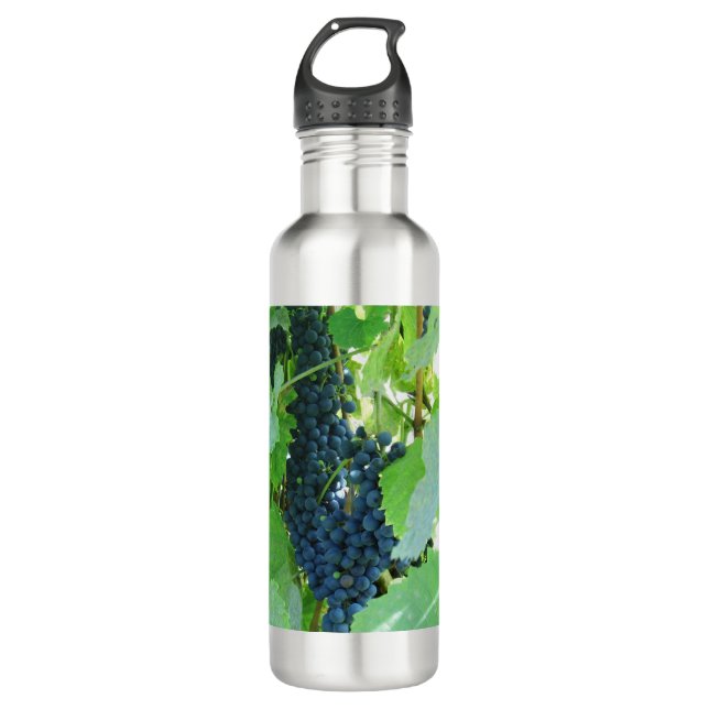 Botella De Agua Uvas (Anverso)