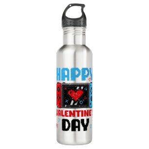 Botella De Agua V Es Para Videojuegos Funny Día de San Valentín Ga