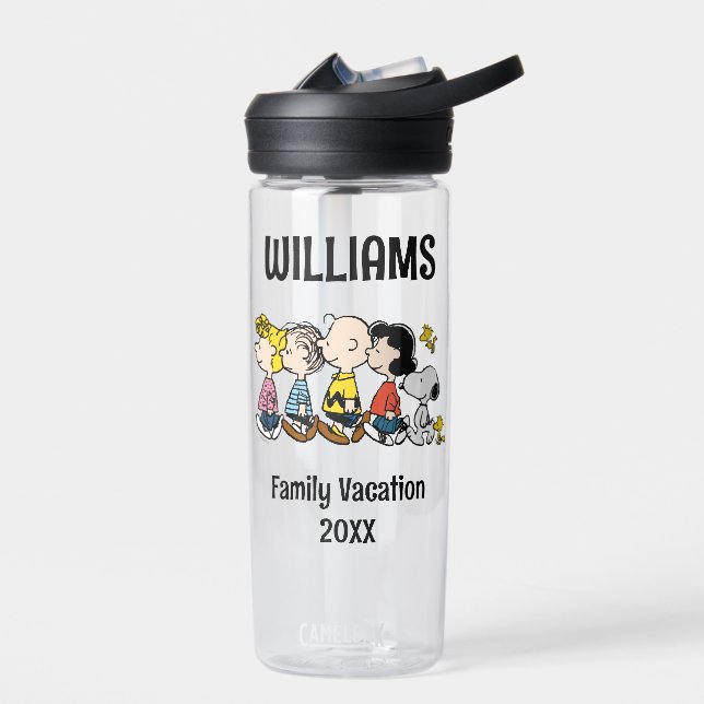 Botella De Agua Vacaciones de la familia Peanuts Gang (Izquierdo)