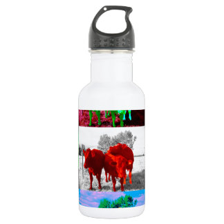 Botella De Agua Vacas