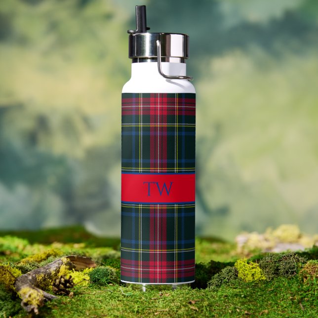 Botella De Agua Vacío de Thor con cubierta roja y azul (Exterior)