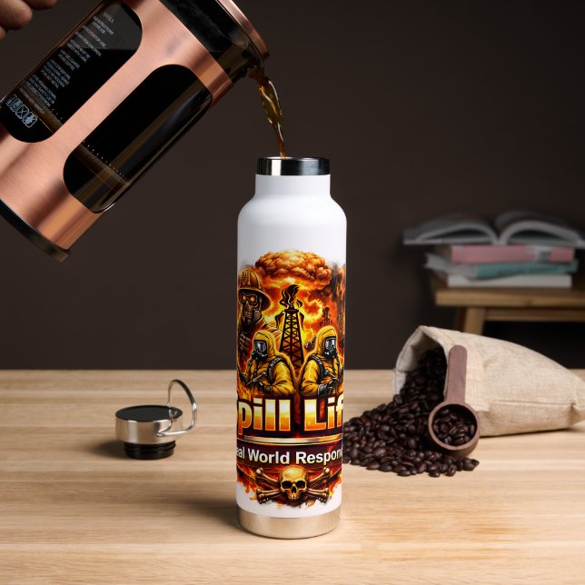 Botella De Agua Vajilla para bebidas  (Café (girado))