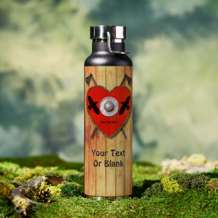 Botella De Agua Valentín Vikingo - Cuervo