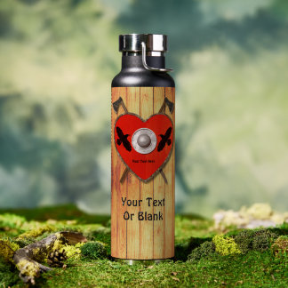 Botella De Agua Valentín Vikingo - Cuervo