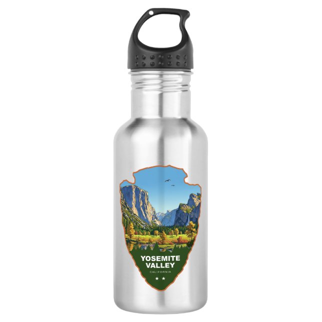 Botella De Agua Valle de Yosemite Parque Nacional Yosemite Arrowhe (Anverso)