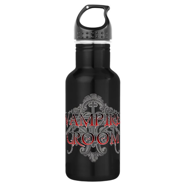 Botella De Agua Vampire Groom (Anverso)