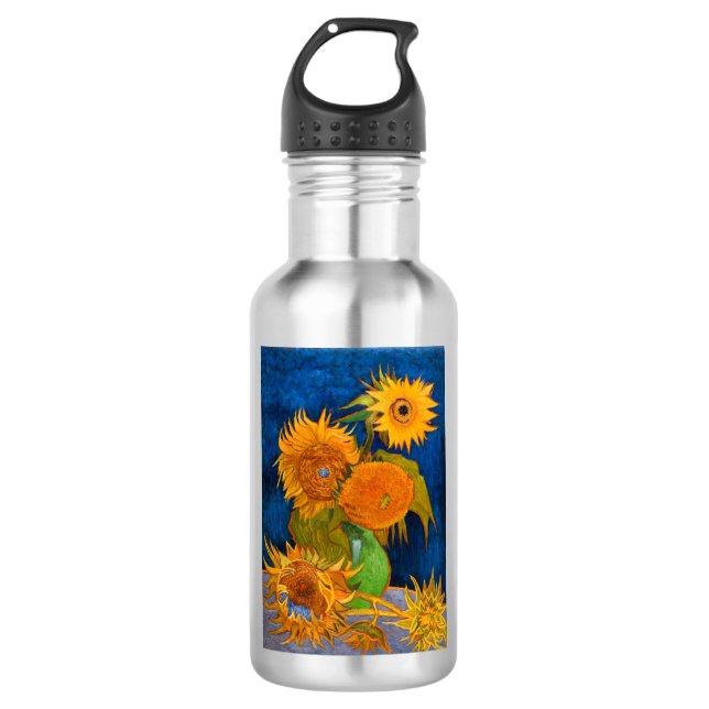 Botella De Agua Van Gogh Sunflowers (Anverso)
